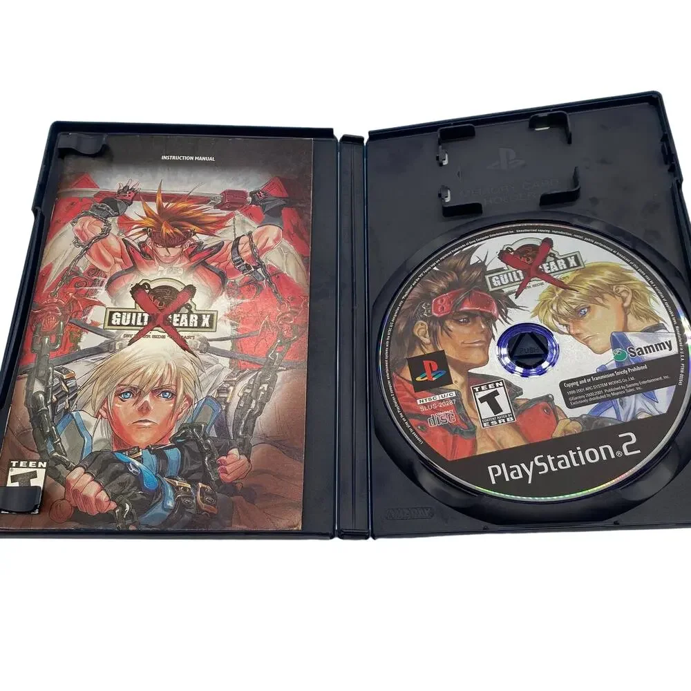 Guilty Gear X Sony Playstation 2 Complete Tested